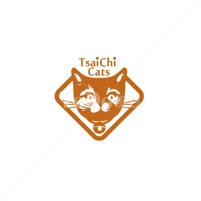 圖像Logo設計-Tsaichi cats